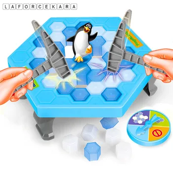 Nauji Vaikai Anksti Švietimo Žaislai, Dovanos, Juokinga Ledo Laužymas Išsaugoti Penguin Žaidimo Vaikams Darbalaukio Pingvinas Gaudyklė, Trankyti Ledo Blokas Žaislas
