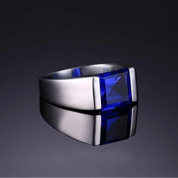 Naujos Mados Geometrinis Bohemijos Krištolas Inkrustacijos Žiedas Vyrų Mados Žiedas Metalinis Žiedas Crystal Aksesuarai, Šaliai, Papuošalai