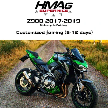 Naujų Motociklų Lauktuvės Komplektas Kawasaki Z900 2017-2019 Z 900 17 18 19 Motociklo Lauktuvės Įpurškimas, Kėbulo
