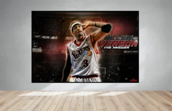 Nba Legenda Allen Iverson 76ers Michael Jordan Lebronas James, Kobe Bryant Namų Plakatas Dekoro Gyvenimo Kambario Sienos Lipdukas