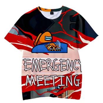 Negabaritinių tarp mūsų T Marškinėliai Vyrams Harajuku Naujas Žaidimas Grafinis Marškinėliai trumpomis Rankovėmis Vyrams tarp mūsų T-Shirt 2020 M. Išleistas Naujas
