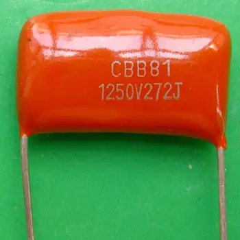 Nemokamas Pristatymas.CBB81 padengtą metalo plėvelė iš polipropileno kondensatorius yra 1250 V 2720.0027 University of Florida