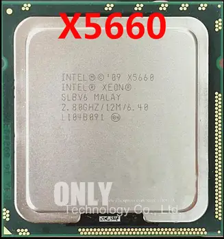 Nemokamas pristatymas intle X5660 2.8 GHz Šešių Core Socket LGA 1366 12MB Cache, 95W CPU