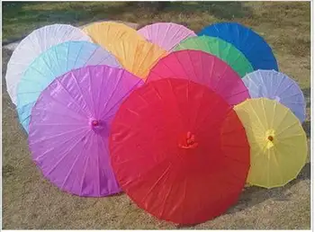 Nemokamas pristatymas Kinijos, spalvotas popierius, skėtis, baltos, rausvos spalvos, skėčiai nuo saulės, Kinija tradicinių šokių spalvos skėtis, Japonijos šilko rekvizitai