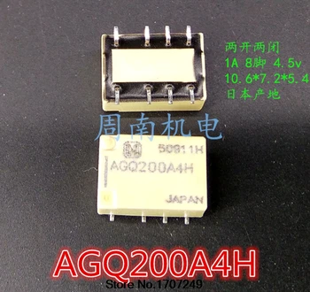 Nemokamas Pristatymas naujas originalus Signalo relės 100vnt/daug AGQ200A4H AGQ200A4HZ AGQ200A4HZ-K DC4.5V/ SOP8/ 1A