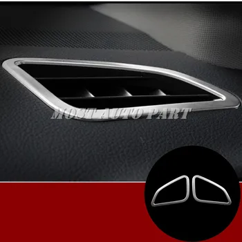 Nerūdijančio prietaisų Skydelio Oro Ventiliacijos Angos Dangtelio Apdaila 2vnt Už Subaru 2016-2018 Automobilių accesories interjero Automobilių apdailos