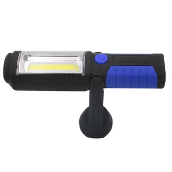 Nešiojamas USB Įkrovimo COB Naktį Šviesos diodų (LED) Darbo Šviesos Kempingas Lempa su įmontuota Baterija ju Kabliuko