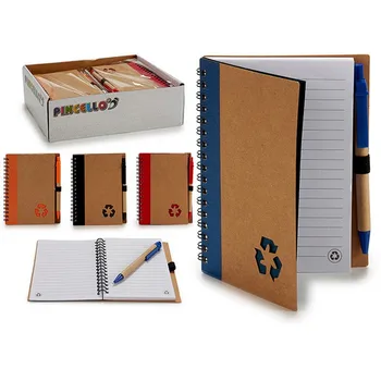 Notebook (17 x 8,5 x 28 cm) Perdirbtų medžiagų