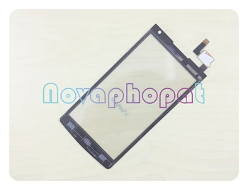 Novaphopat Juoda Touchscreen Philips Xenium S388 388 Jutiklinis Ekranas Jutiklių Ekrano Pakeitimas + sekimo