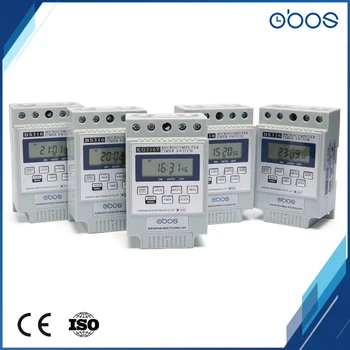 OBOS prekės 24V/12V aukštos klasės programuojamas laikmatis jungiklis tikrai skaitmeninis laikmatis su 10 kartų įjungta/išjungta per dieną laiko range1min-168H