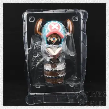 ONE PIECE Anime 15 metų Jubiliejų Commemora Ver Tony Tony Chopper PANDA Gyvūnų Formų PVC Veiksmų Skaičius, Surinkimo Modelis Žaislas