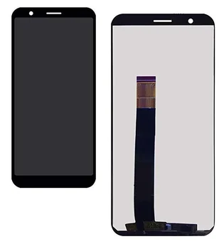 Originalus LCD Ekranas Jutiklinis Ekranas skaitmeninis keitiklis Asamblėjos Pakeisti ZenFone Gyventi L1 ZA550KL X00RD 5.5 colių