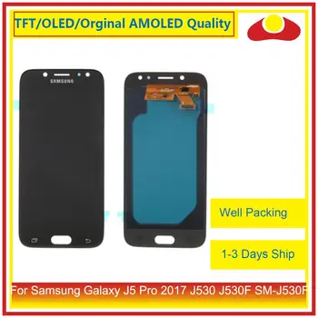 ORIGINALUS Samsung Galaxy J5 Pro 2017 J530 J530F SM-J530F LCD Ekranas Su Jutikliniu Ekranu, skaitmeninis keitiklis Skydelis Pantalla Užpildyti