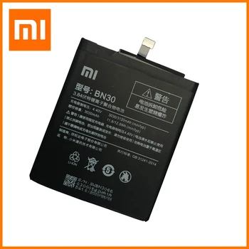 Originalus Xiao Mi 3120mAh BN30 Baterija Redmi 4A Hongmi 4A Telefonas Aukštos kokybės elementus Su Įrankiais+Sekimo numerį