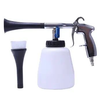 Oro impulso prietaisas Tornado pneumatinės dulkių ginklą automobilio salono valymo pistoletas, nešiojamas oro ginklą (JAV sąsaja) su teptuku galvos