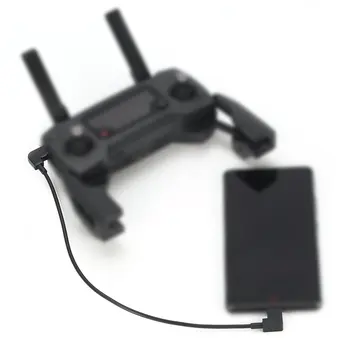 OTG Kabeliu DJI Mavic Pro Oro Kibirkštis Mavic 2 Zoom Drone Tipas-C Micro-USB Adapteris Laido Jungtis, skirta Tablet Telefono 30cm