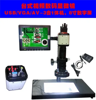 Paketas, dviejų matmenų matavimas 3 sąsaja aukštos raiškos skaitmeninių elektroninių mikroskopų 1000 kartų USB/VGA/AV režimas