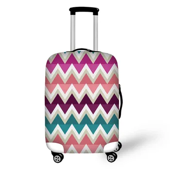 Paprastas modelis Spausdinti bagažo raštas padengti lagaminai apima Vandeniui bagažo apima priedų maišeliai kelionės vežimėlio atveju padengti