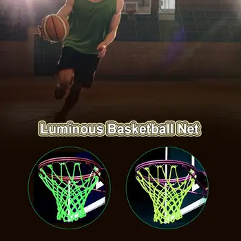 Patvarus Krepšinio Hoopas Net Spindinčią Šviesą Šaudymo Mokymo Žalios Šviesos Krepšinio Ju Basket 