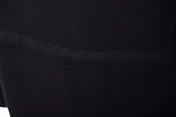 Pavasario Mados vyriški Megztiniai su Gobtuvu Hip-Hop Juoda Suknelė Mantijos Hoodies Striukė Ilgas Apsiaustas Vyras Kailio Švarkelis, viršutinių drabužių siuvimas