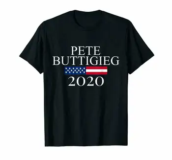 Pete Buttigieg Potus JAV prezidento Rinkimų 2020 Black T-shirt S-3XL