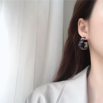 Pietų Korėja ins šarvai acetatas patinka auskarai moterų 2020 m. naujų K958 širdis auskarai
