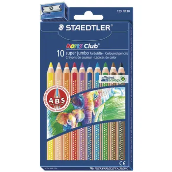 Pieštukai spalvoti sutirštės Staedtler (Vokietija), 