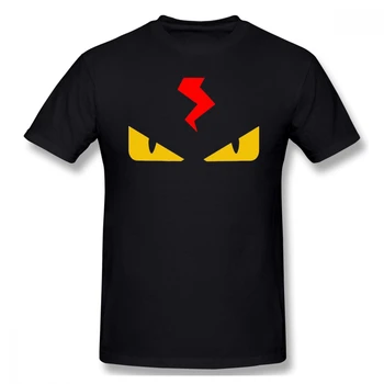 Piktas EeyesAnime Drabužių Dizainas, Piktas Paukščių Blogų Kiaules Dauguma Bendrojo Lavinimo Žaidimai Medvilnės Vyrų T-Shirt