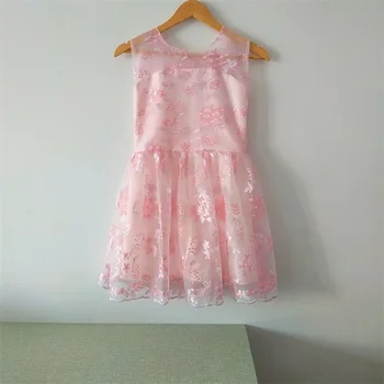 Pink Gėlių Mergaičių Suknelės 2020 Naujų Gražių Mažų Mergaičių Vaikai/Vaikai Suknelė Elegantiškas Princesė Šalies Konkurso Pirmosios Komunijos Suknelė