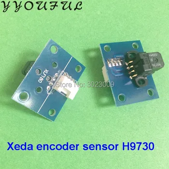 Pjezoelektriniai spausdintuvą Xeda encoder jutiklis H9730 taškiniai jutiklis valdybos xinkeda dirbti su 180LPI 80DPI grotelėmis encoder strip 1pc
