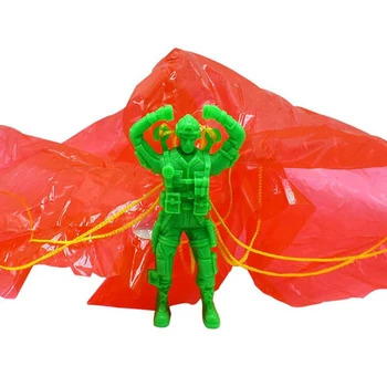 Plastikinės Kortelės Parašiutu Žaislas Lauke Karys Vertus Thg Parašiutu Žaislai Vaikams, Berniukams, Mergaitėms, Dovanos