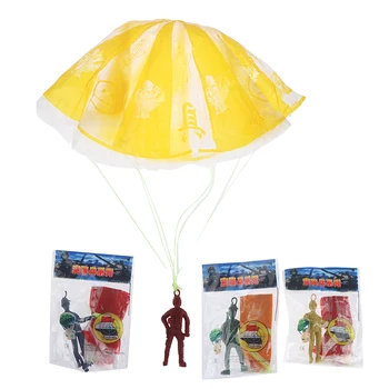 Plastikinės Kortelės Parašiutu Žaislas Lauko Pusės Mesti Parašiutu Žaislai Vaikams, Berniukams, Mergaitėms, Dovanos Kareivis Žaislai