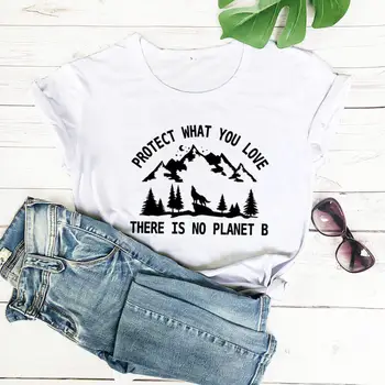Portect, Kas Jums Patinka Naujas Atvykimo Vasaros Medvilnės, Juokingi Marškinėliai Pobūdžio Marškinėliai Išgelbėti Planetą Tees Aplinkos Marškinėliai