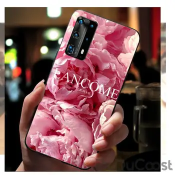 Prancūzijos Kosmetikos Lancome Gėlių Telefoną Atveju Huawei P20 30 P20Pro P20Lite P30Lite Psmart P10 9lite