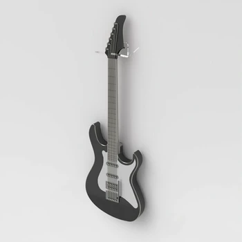 Premium Gitara Sienos Laikiklis Pakaba / Minimalistinio organinio stiklo Gitara Turėtojas Visiems Dydžio Gitaros