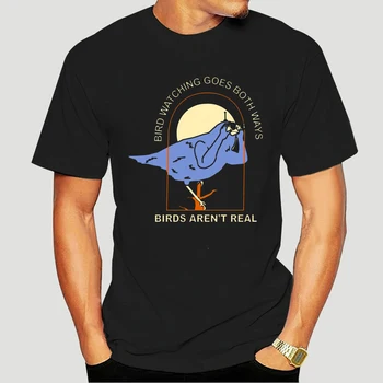 Preta unisex S-3Xl harajuku topos moda clássico pássaro assistindo vai de ambas kaip maneiras engraçado amante padaryti pássaro T-shirt