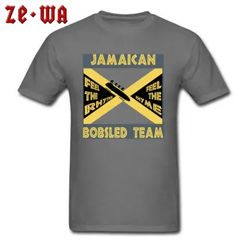 Priemiesčio Kino Tshirts Vyrų Jamaikos Bobsleja Komandos Logotipas Spausdinti Aukštos Kokybės Atsitiktinis Viršūnes & Tees Custom T Shirt Marškinėliai