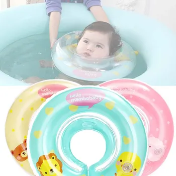 Pripučiami Plaukimo ratas Kaklo Žiedas kūdikių Plaukimo reikmenys plaukti kaklo kūdikių vamzdžio žiedas saugos kaklo plaukti ratą, maudymosi plūduro