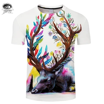 Prisiminimais apie Pixie šalto Meno Vyrams T shirts 3D marškinėliai Prekės Tshirts Mados Naujovė Streetwear Trumpas Rankovės Vasaros T shirts ZOOTOP