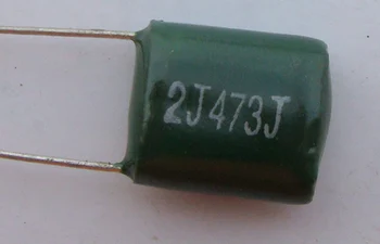 Pristatymas. 630V poliesteris kondensatorius (CL11) 473J 2J473 0.047 UF Nemokamai 2 juanių 20