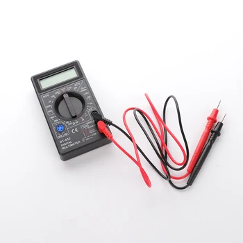 Profesinės 1Pcs DT-832 Mini Skaitmeninis LCD Voltmeter Ammeter Ohm Testeris Multimetras Profesinės Dabartinės Rezistorius Elektros Testeris
