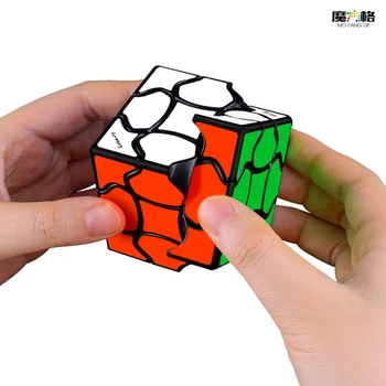 QIYI 3x3 gėlių kubo Stickerless Greitis kubo Magic Cube qiyi 3x3 kubas 3x3x3 cubo magico Švietimo Įspūdį Žaislai Vaikams berniukams