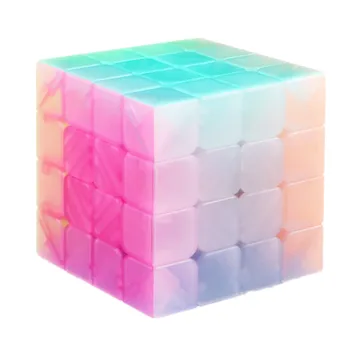 Qiyi Qiyuan S 4x4 Anti-POP Magic Cube Švietimo Žaislai, Želė Spalva Greitis Kubas 