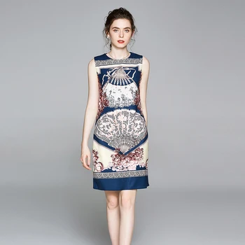 Rankovių Boho Paplūdimio Suknelė Moterims Derliaus Spausdinimo 2020 Metų Vasaros Suknelė Nauja Mini Atsitiktinis Suknelės Damoms Vestidos