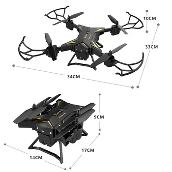 RC Drone su 5G GPS 4K HD Kamera, Nuotolinio Valdymo Atstumas Quadcopter Sekite Mane RC Sraigtasparnis Žaislai KY601G