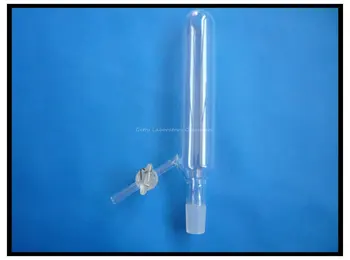 Reakcijos mėgintuvėlis/kolbą, su stiklo čiaupas, 250ml,24/29 bendras