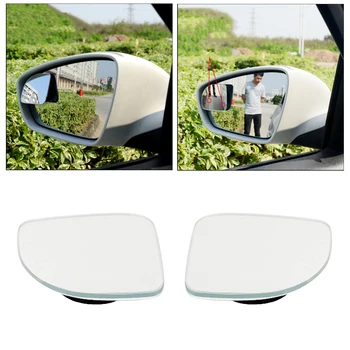 Reguliuojamas Universalus Galinio vaizdo HD Stiklo Automobilių aklojoje Veidrodžių Vairuoti Saugiau,Nekilnojamojo Stiklinis Lęšis