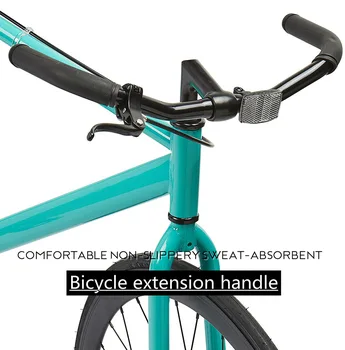 Retro dviratis rankenos padengti pratęstas rankena, padengti kelių dviratį 180mm danga padengti neslidžia atsparus smūgiams patogi minkšta rankena padengti
