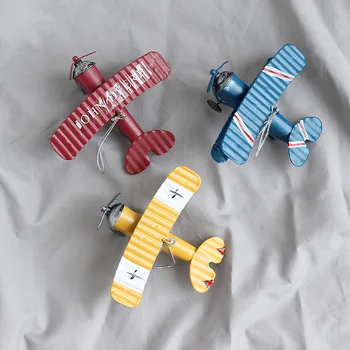Retro Geležies Kovotojas Lėktuvas Žaislas Lėktuvų Žaislai Vaikams Orlaivio Modelis