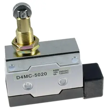 Ritinio Sriegis Pavaros Micro Limit Switch SPDT 250VAC, 10A D4MC-5020
